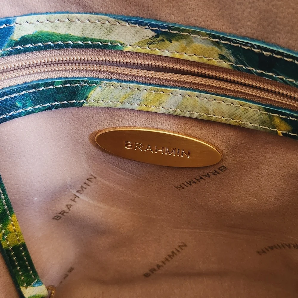 Handbag By Brahmin ELLA Collection RARE includes shoulder Strap and duster bag. - Picture 3 of 6
